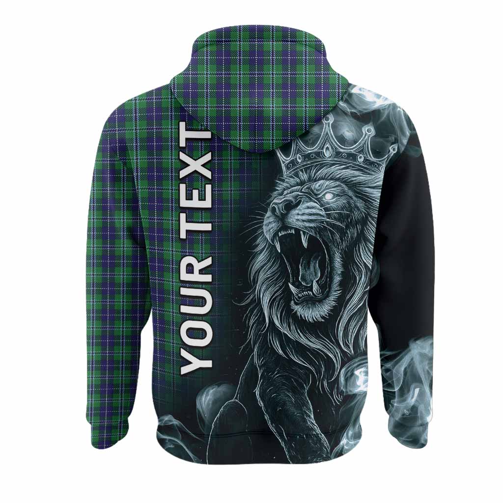 Douglas Tartan Hoodie Roaring Lion Heritage