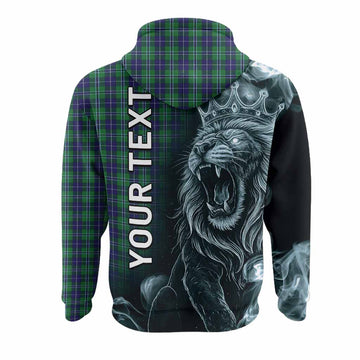 Douglas Tartan Hoodie Roaring Lion Heritage