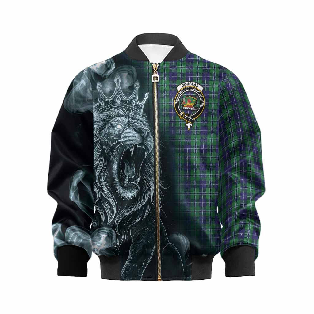 Douglas Tartan Kid Bomber Jacket Roaring Lion Heritage
