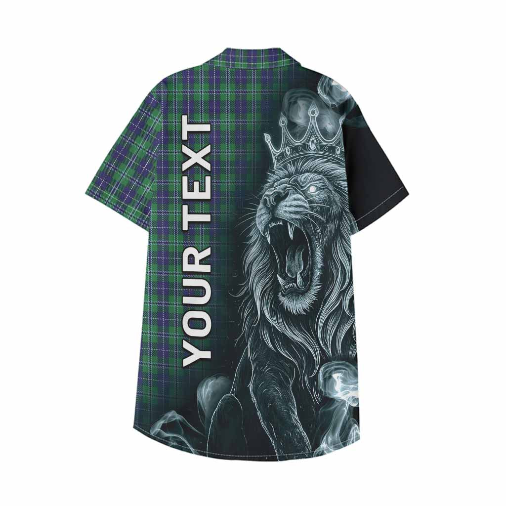 Douglas Tartan Kid Hawaiian Shirt Roaring Lion Heritage