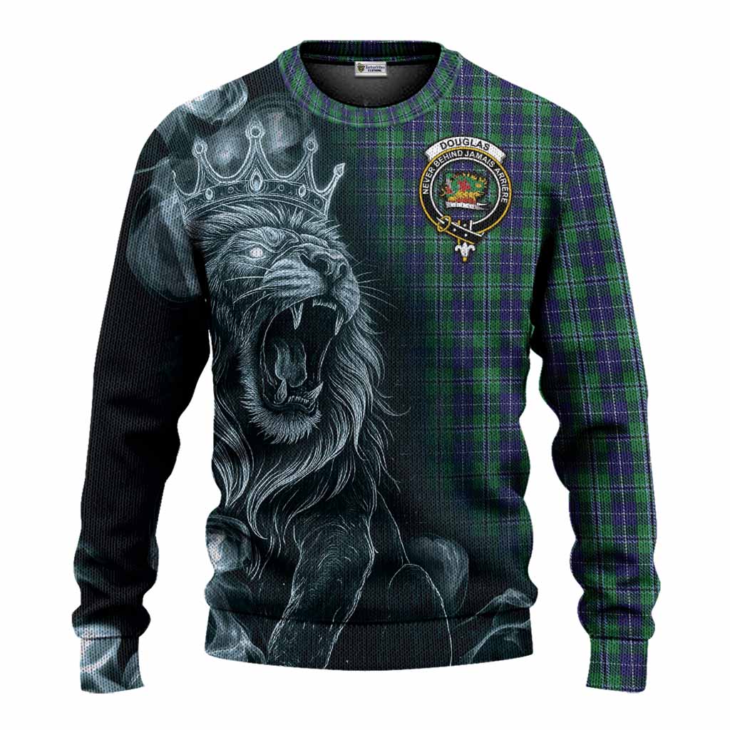 Douglas Tartan Knitted Sweater Roaring Lion Heritage