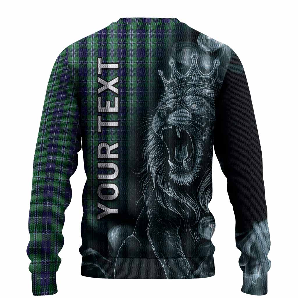 Douglas Tartan Knitted Sweater Roaring Lion Heritage
