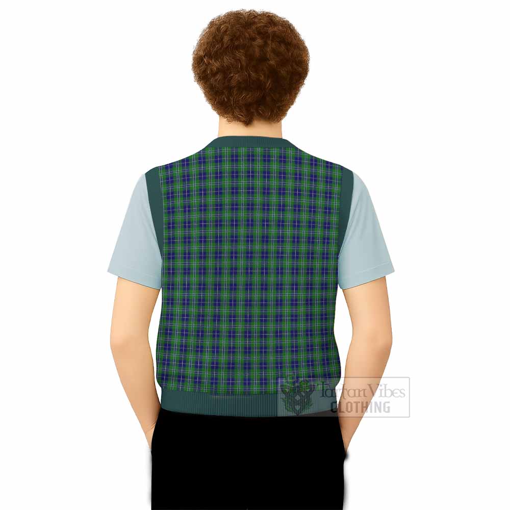 Douglas Tartan Knitted V-Neck Vest - Tartan Vibes Clothing