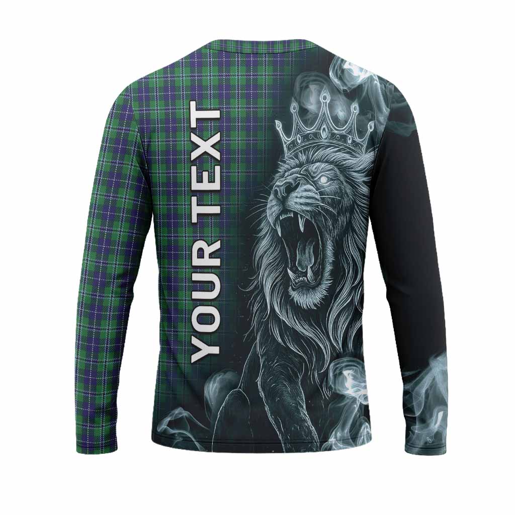 Douglas Tartan Long Sleeve T-Shirt Roaring Lion Heritage
