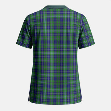 Douglas Tartan Scrub Top - Tartan Vibes Clothing