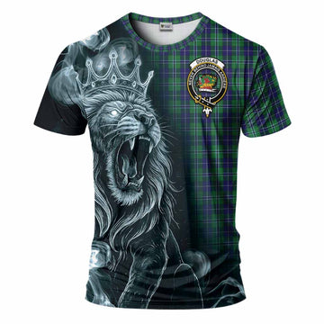 Douglas Tartan T-Shirt Roaring Lion Heritage