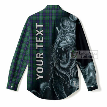 Douglas Tartan Women Casual Shirt Roaring Lion Heritage
