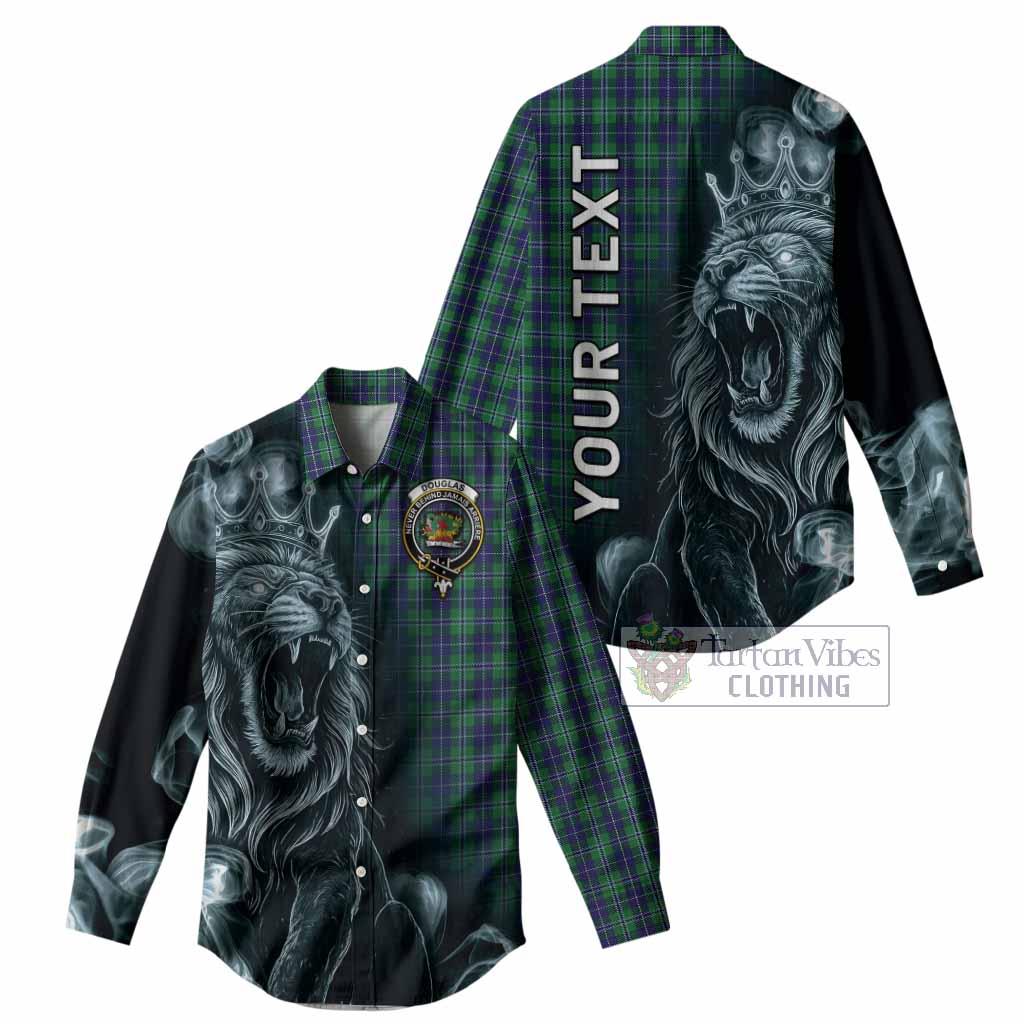 Douglas Tartan Women Casual Shirt Roaring Lion Heritage