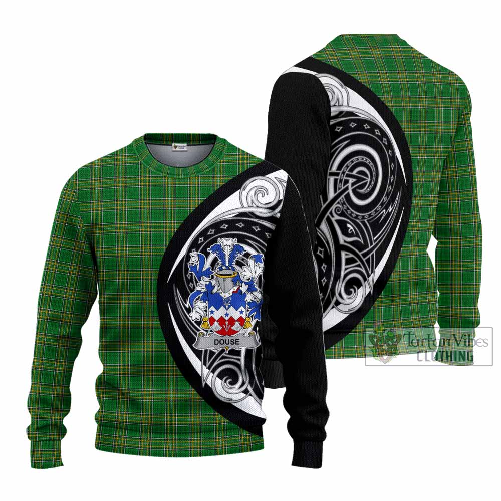 Tartan Vibes Clothing Douse Irish Clan Knitted Sweater Celtic Circle Style