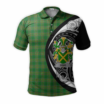 Dowd Irish Clan Polo Shirt Celtic Circle Style Kid - Tartan Vibes Clothing
