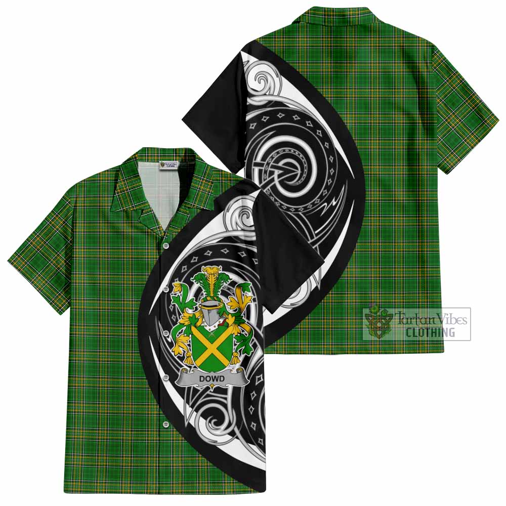Dowd Irish Clan Hawaiian Shirt Celtic Circle Style - Tartan Vibes Clothing