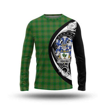 Dowling Irish Clan Long Sleeve T-Shirt Celtic Circle Style Unisex - Tartan Vibes Clothing