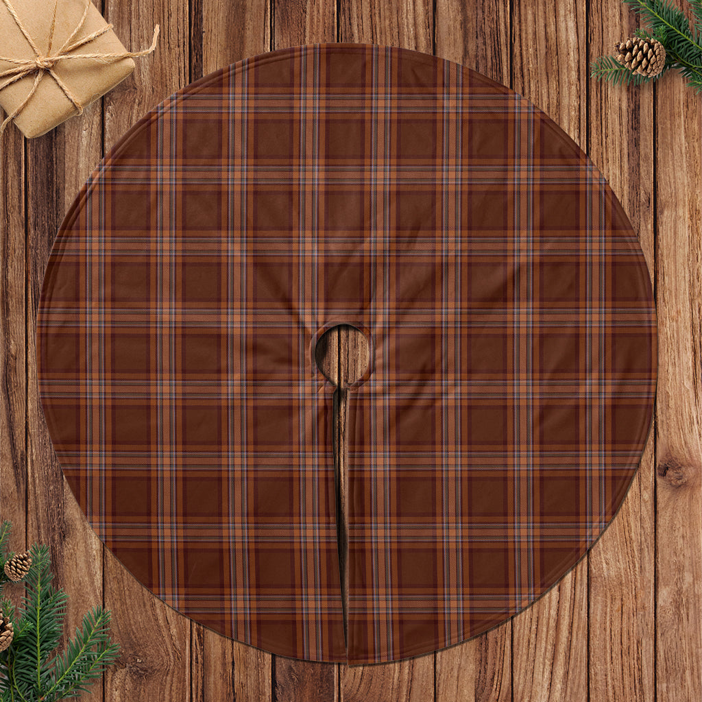 Down County Ireland Tartan Christmas Tree Skirt 47*47 inch - Tartan Vibes Clothing
