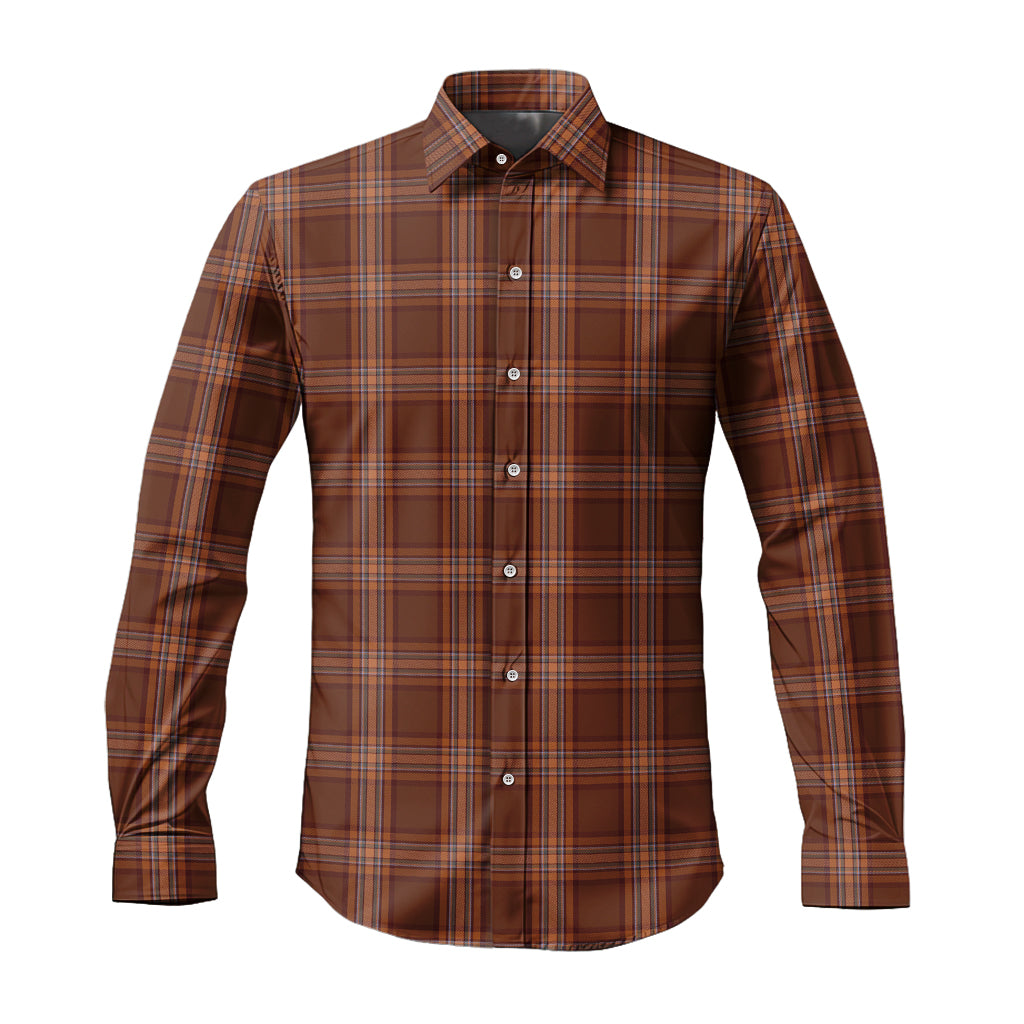 down-tartan-long-sleeve-button-up-shirt