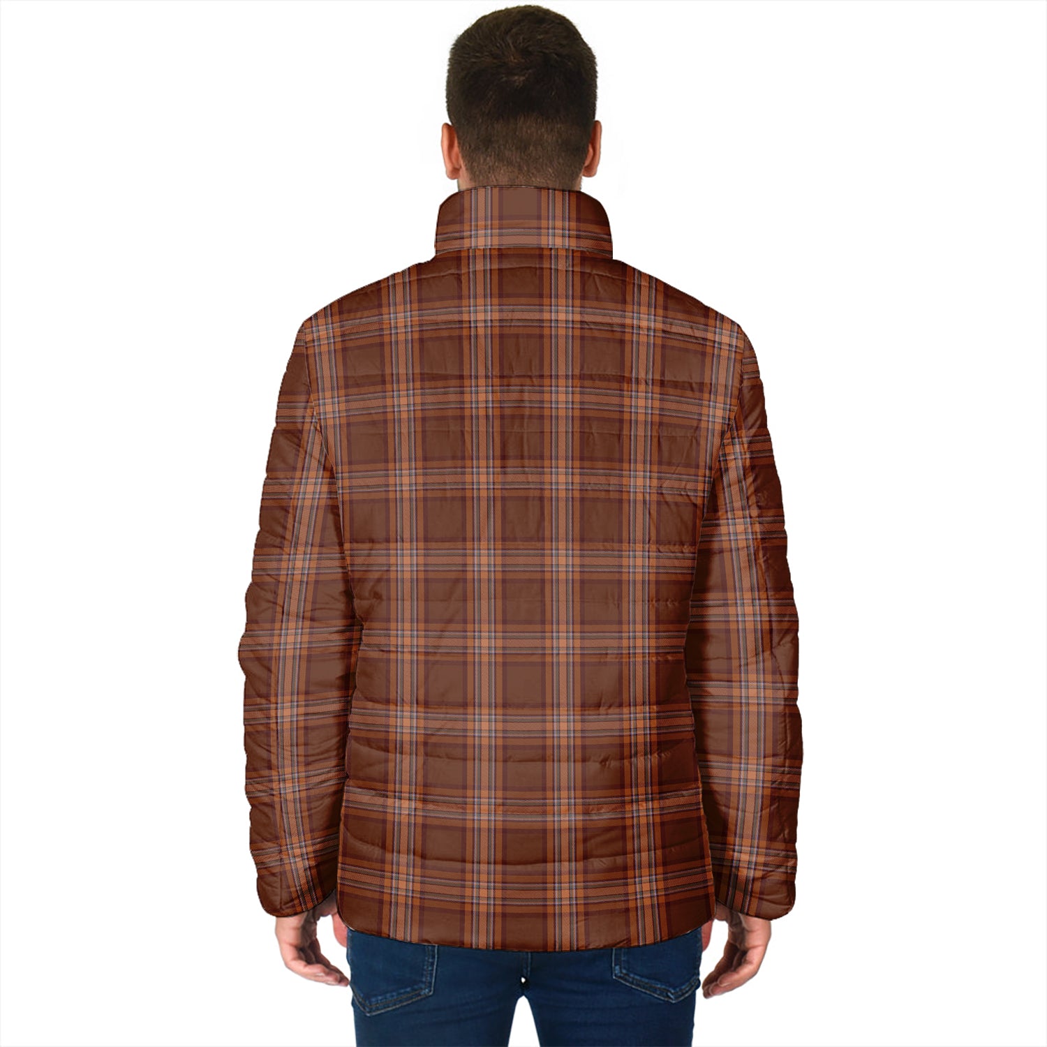 Down County Ireland Tartan Padded Jacket - Tartan Vibes Clothing