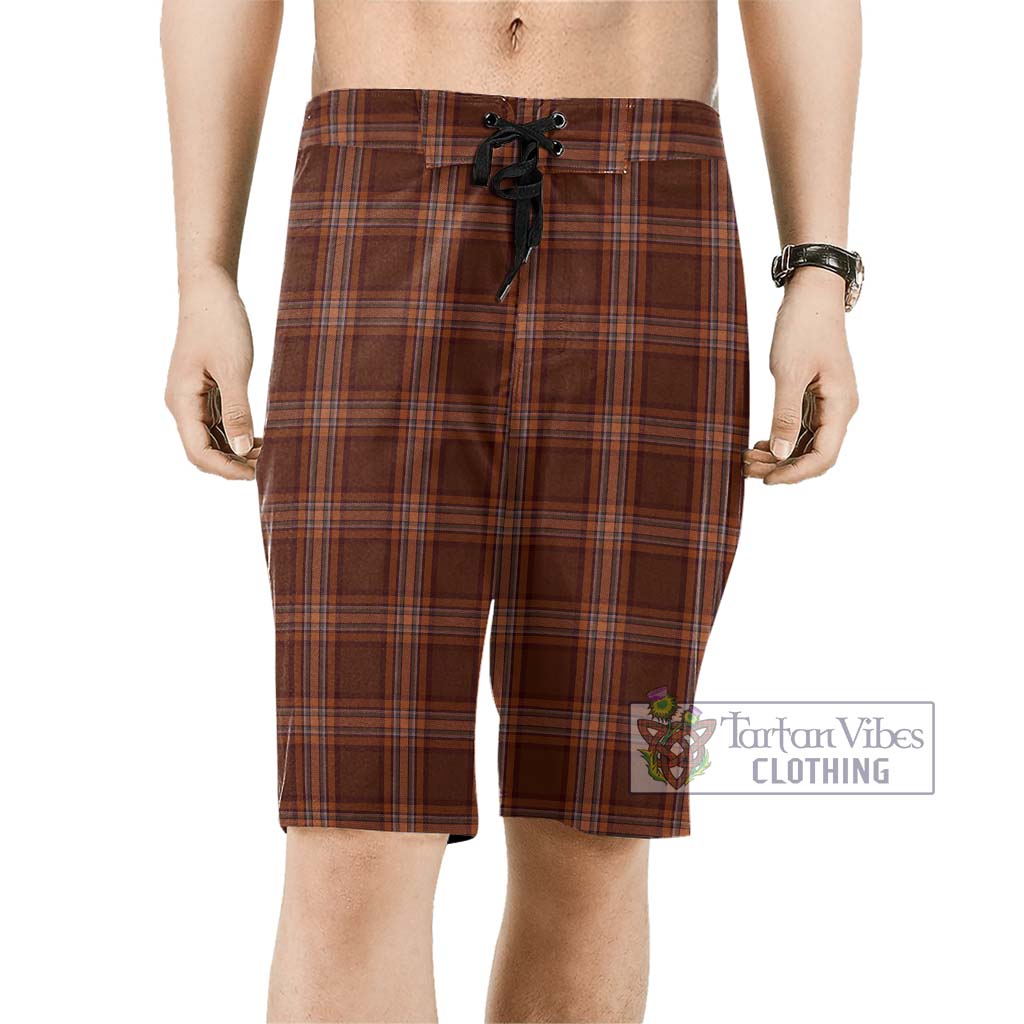 Down County Ireland Tartan Men's Board Shorts Men - Tartan Vibes Clothing