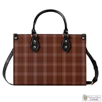 Tartan Vibes Clothing Down County Ireland Tartan Luxury Leather Handbags