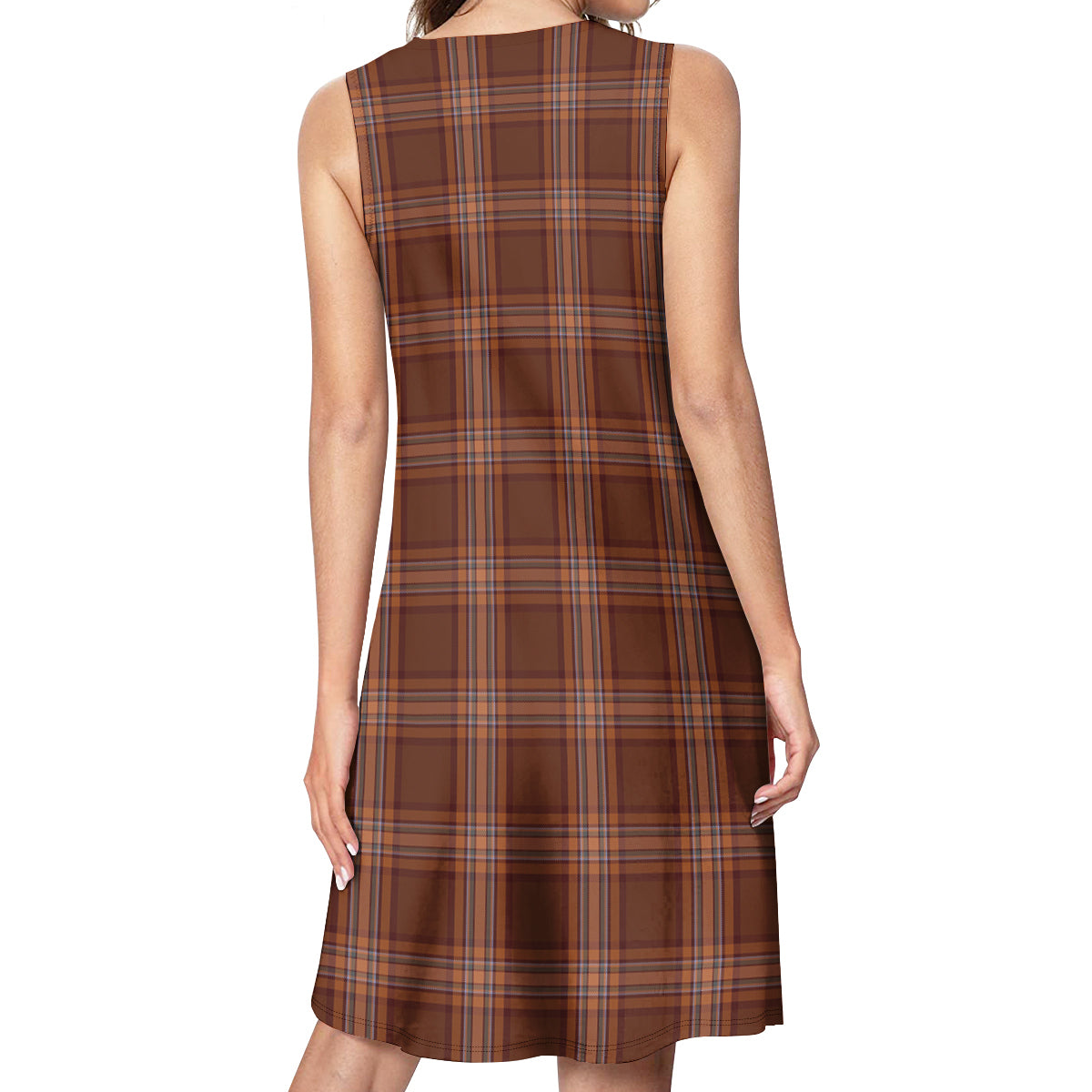 Down County Ireland Tartan Womens Casual Dresses - Tartanvibesclothing