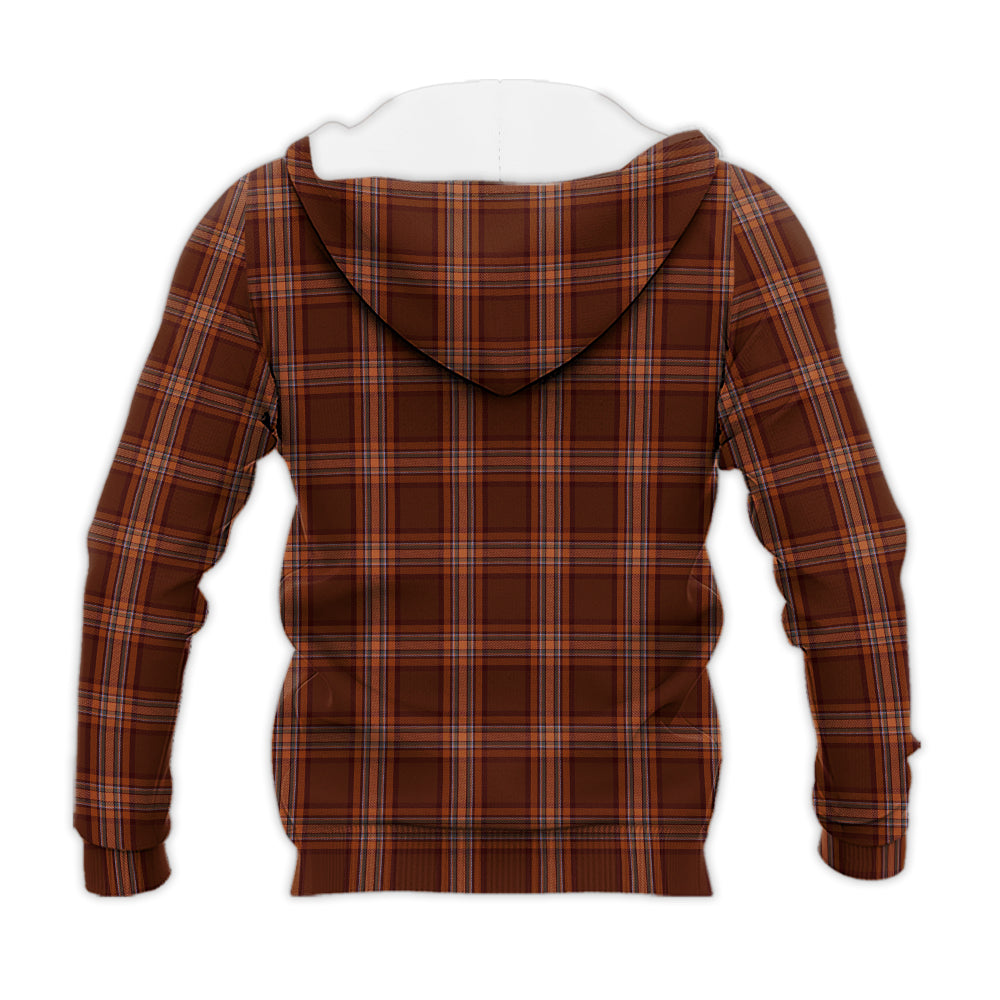 Down County Ireland Tartan Knitted Hoodie - Tartan Vibes Clothing