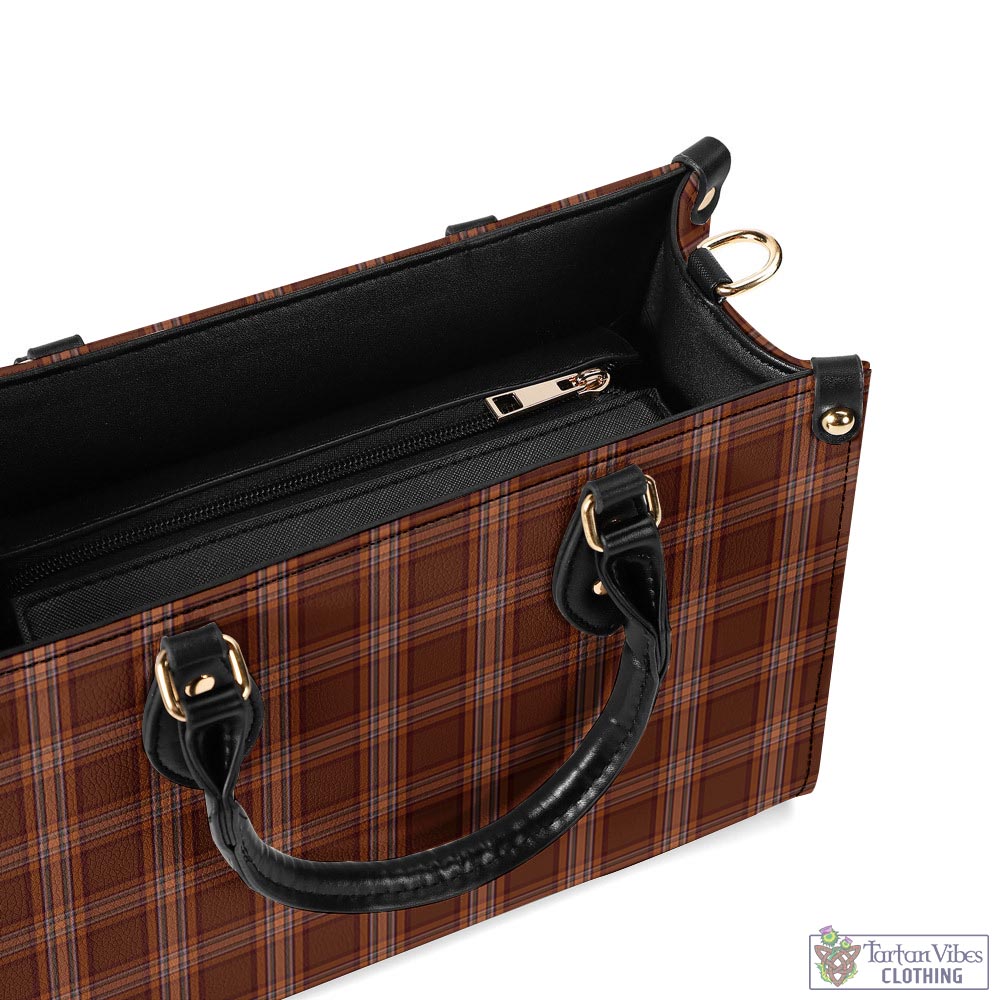 Tartan Vibes Clothing Down County Ireland Tartan Luxury Leather Handbags