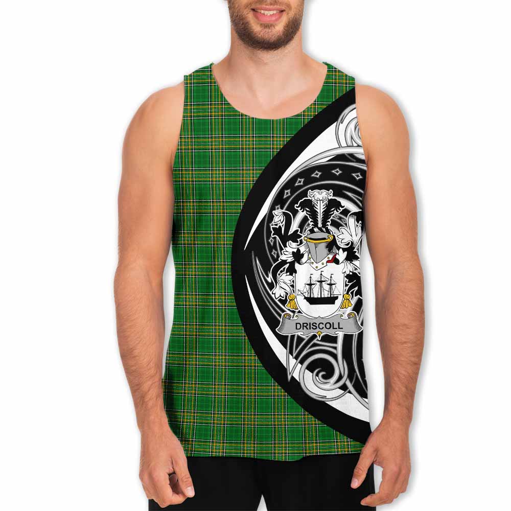Driscoll Irish Clan Men's Tank Top Celtic Circle Style Men - Tartan Vibes Clothing