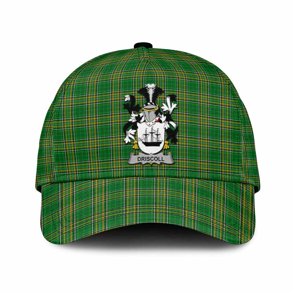 Driscoll Irish Clan Tartan Classic Cap with Coat of Arms