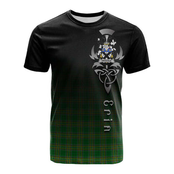 Drisdale Irish Clan Cotton T-shirt with Coat of Arms Erin Go Bragh Celtic Inspired Kid's Shirt - Tartan Vibes Clothing