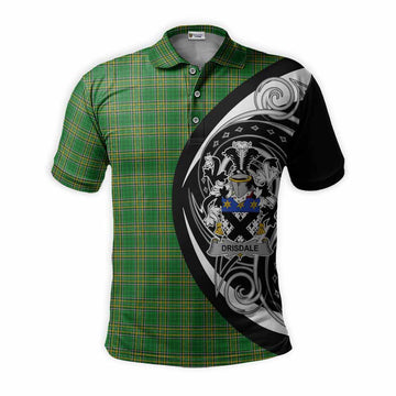 Drisdale Irish Clan Polo Shirt Celtic Circle Style Kid - Tartan Vibes Clothing