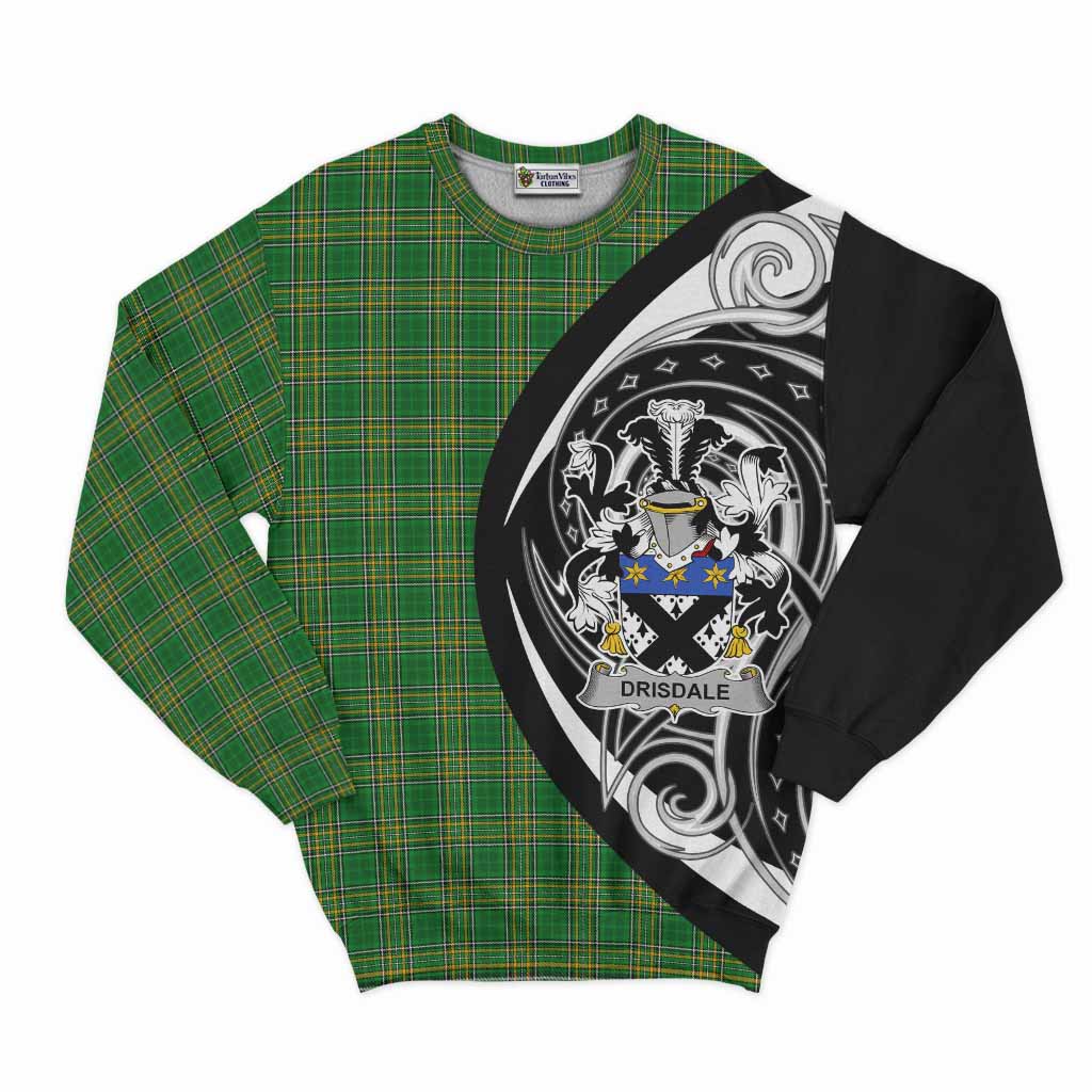 Drisdale Irish Clan Sweatshirt Celtic Circle Style Unisex - Tartan Vibes Clothing