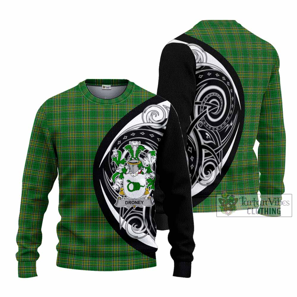 Tartan Vibes Clothing Droney Irish Clan Knitted Sweater Celtic Circle Style