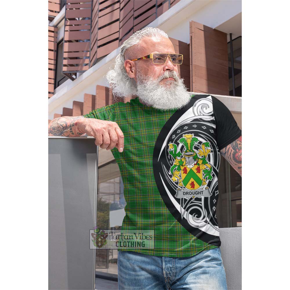 Drought Irish Clan Cotton T-shirt Celtic Circle Style - Tartan Vibes Clothing