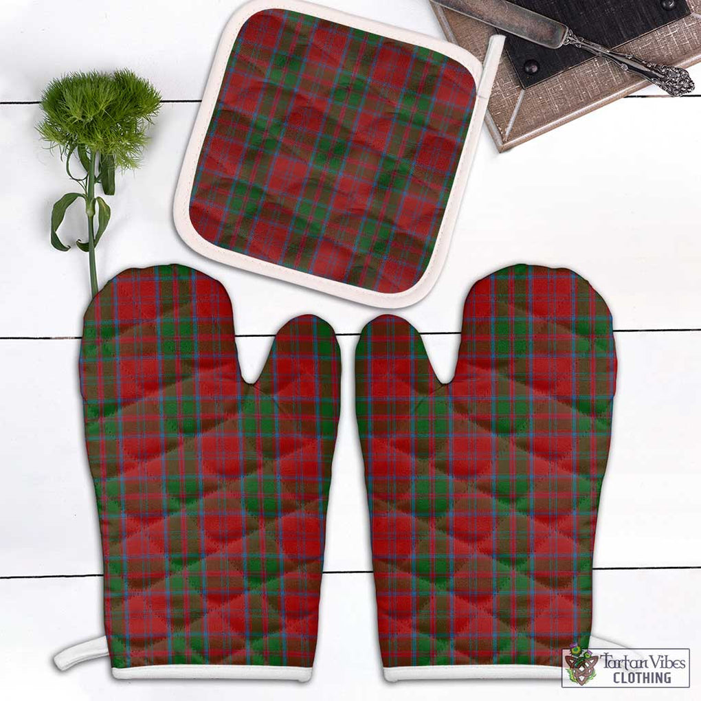Drummond Tartan Combo Oven Mitt & Pot-Holder Combo 1 Oven Mitt & 1 Pot-Holder White - Tartan Vibes Clothing