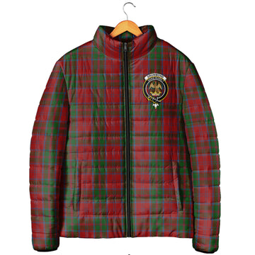 Drummond Tartan Padded Jacket with Family Crest