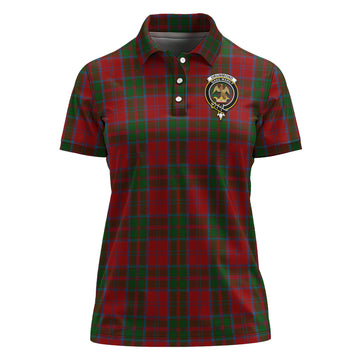 drummond-tartan-polo-shirt-with-family-crest-for-women