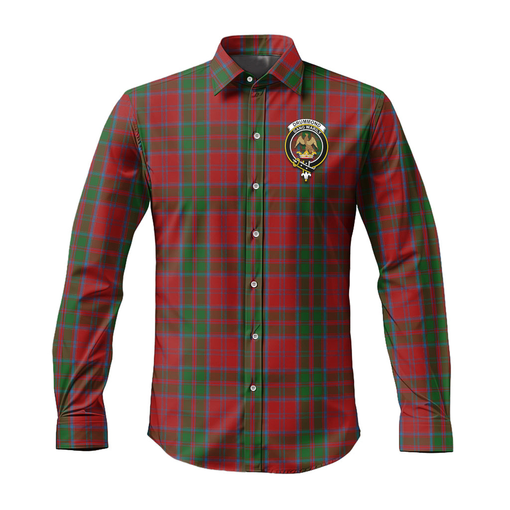 drummond-tartan-long-sleeve-button-up-shirt-with-family-crest
