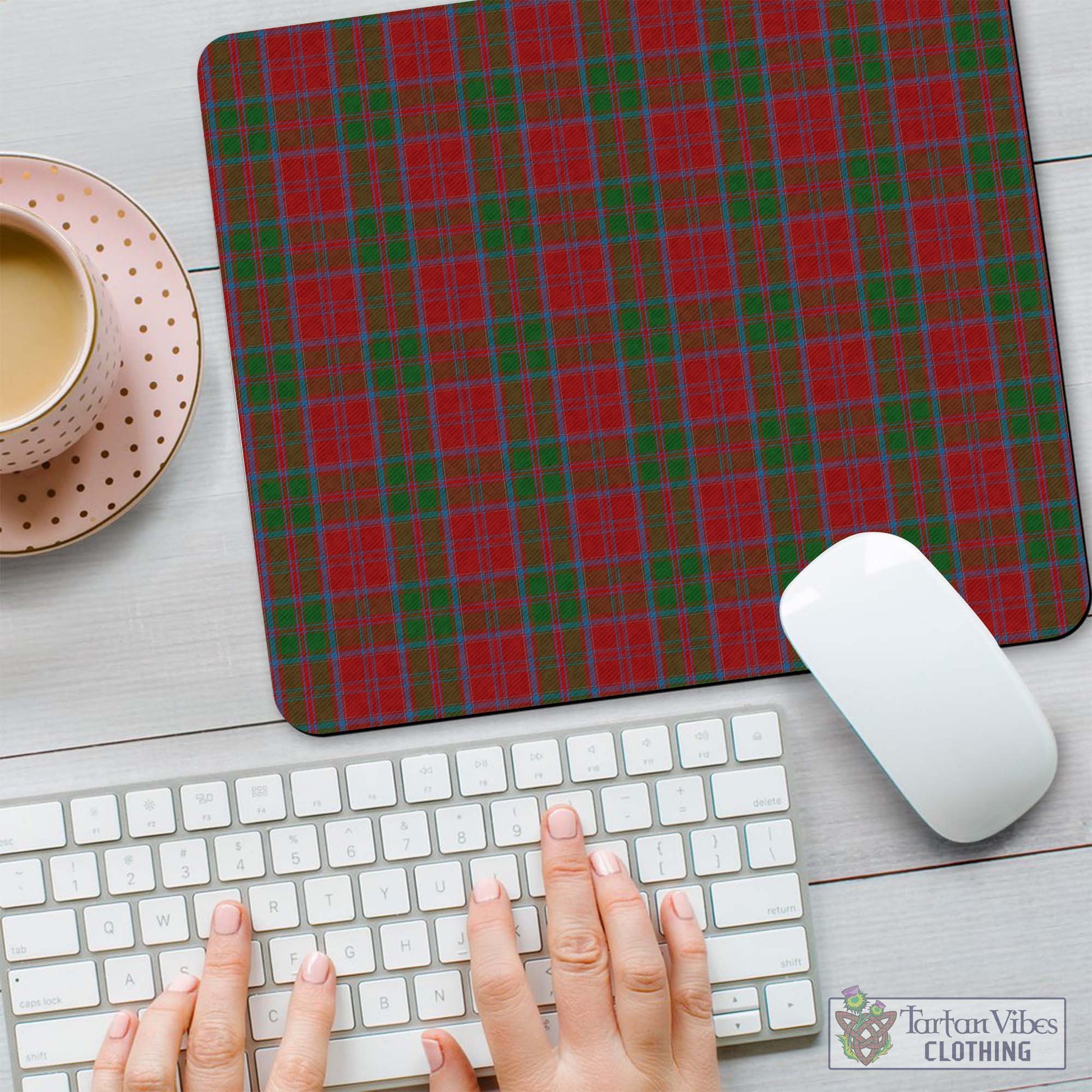 Tartan Vibes Clothing Drummond Tartan Mouse Pad