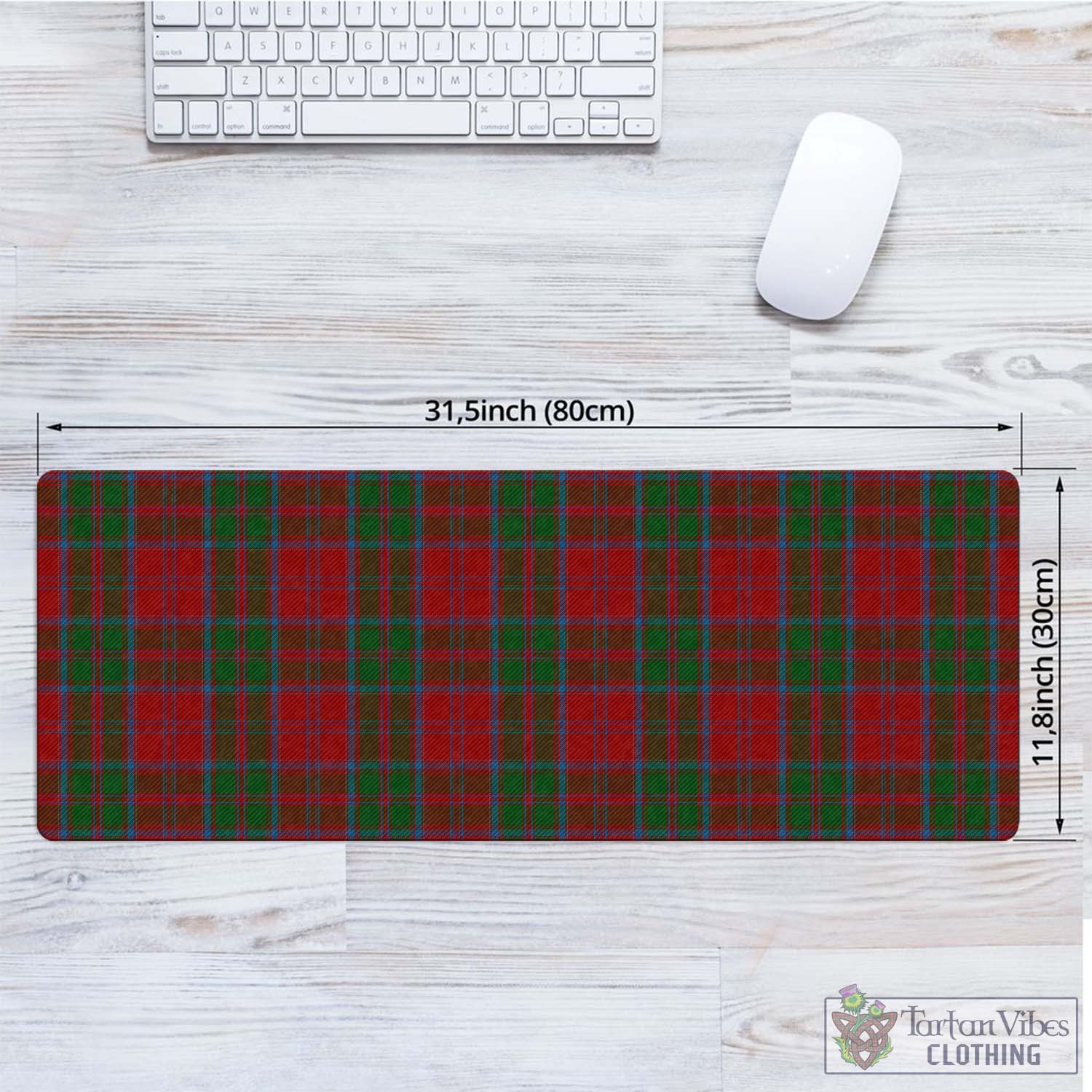 Tartan Vibes Clothing Drummond Tartan Mouse Pad