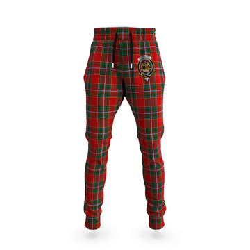 Drummond Ancient Tartan Joggers Pants with Family Crest