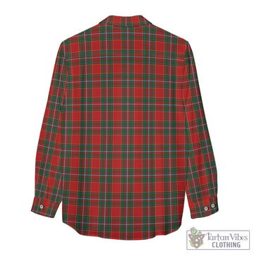 Drummond Ancient Tartan Womens Casual Shirt with Family Crest