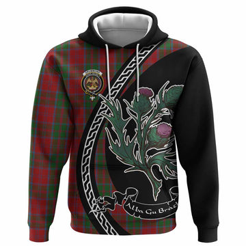 Drummond Family Crest Tartan Hoodie Alba Thistle Inspired