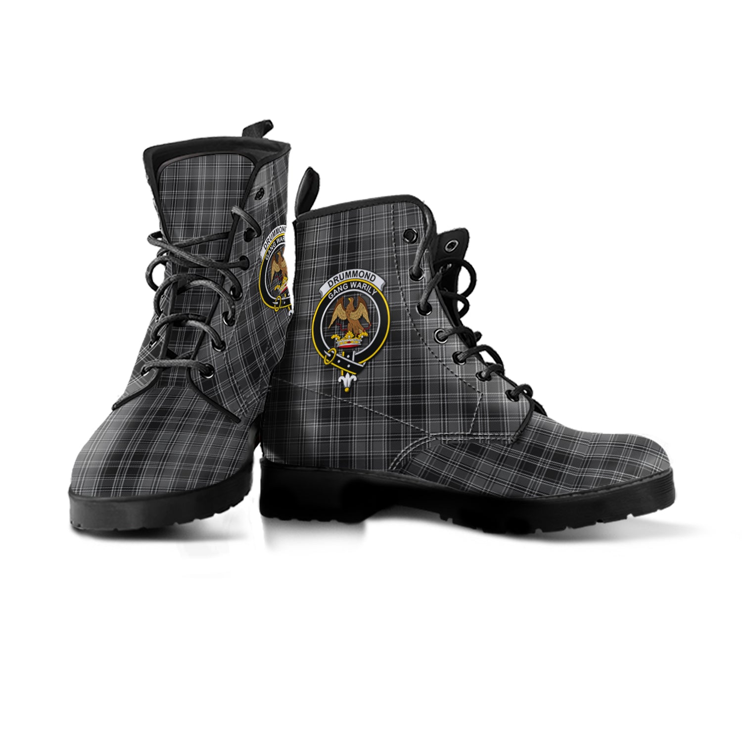 drummond-grey-tartan-leather-boots-with-family-crest