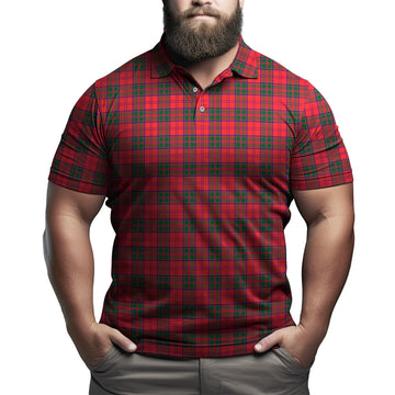 Drummond Modern Tartan Mens Polo Shirt