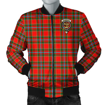 Drummond of Perth Tartan Bomber Jacket with Family Crest