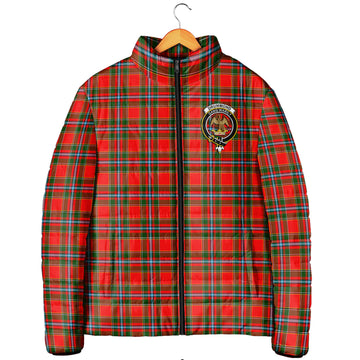 Drummond of Perth Tartan Padded Jacket with Family Crest
