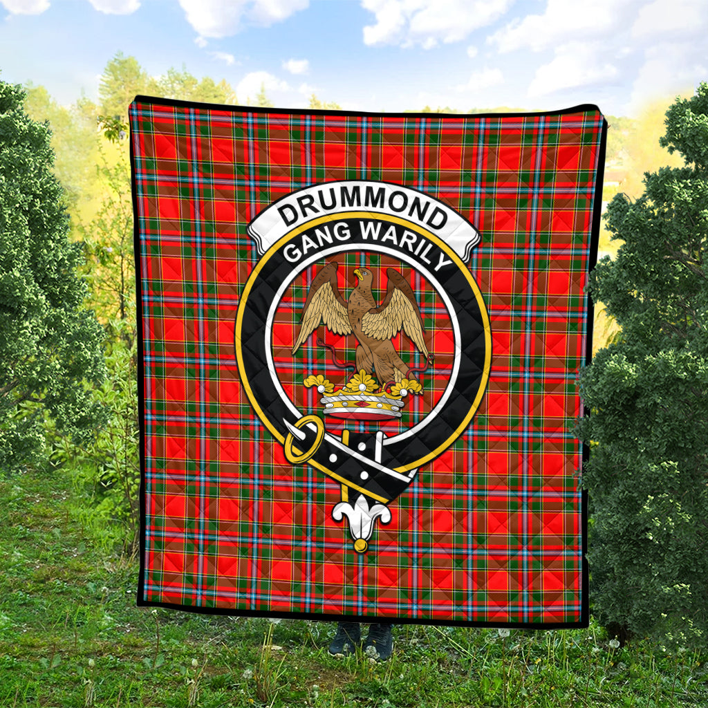 drummond-of-perth-tartan-quilt-with-family-crest