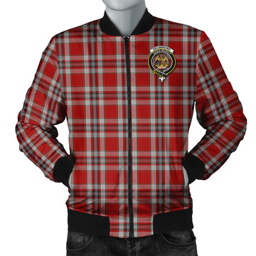 Drummond of Perth Dress Tartan Bomber Jacket with Family Crest