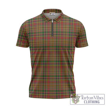 Drummond of Strathallan Tartan Zipper Polo Shirt