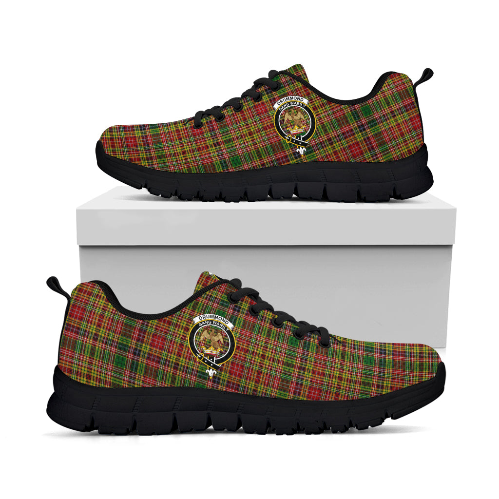 drummond-of-strathallan-tartan-sneakers-with-family-crest