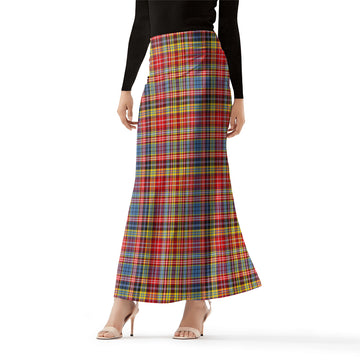 Drummond of Strathallan Modern Tartan Womens Full Length Skirt