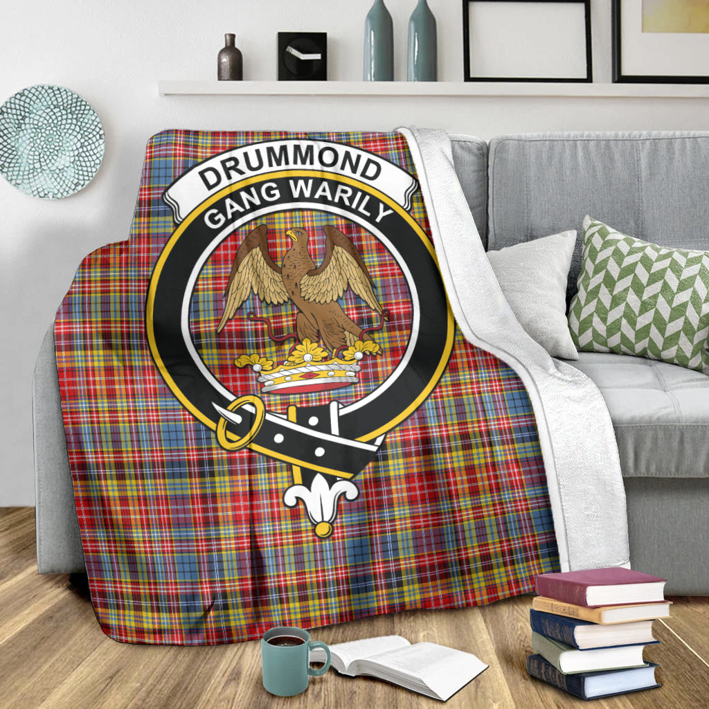 drummond-of-strathallan-modern-tartab-blanket-with-family-crest